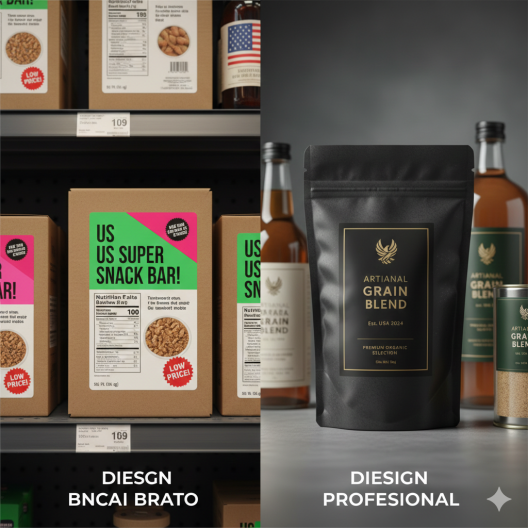 diseño gráfico profesional vs diseño barato en estados unidos