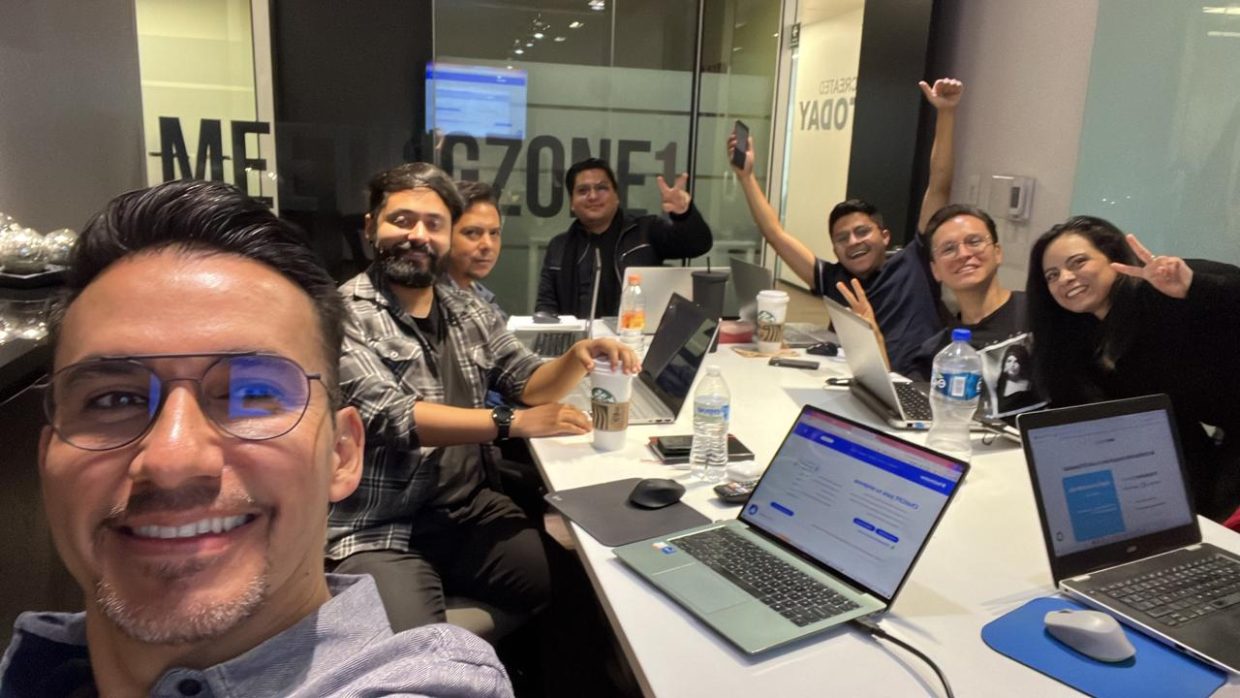 equipo Telaio trabajando