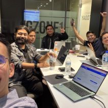 equipo Telaio trabajando